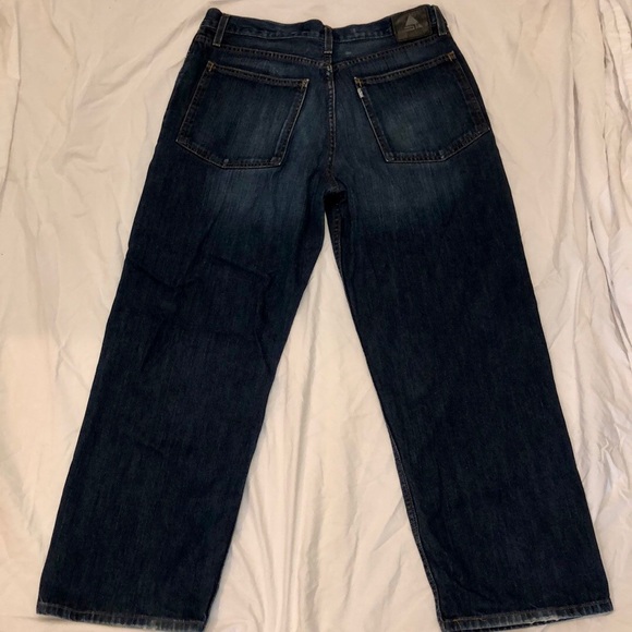 Men's Levi's Silver tap low and loose jeans dark wash - Picture 2 of 13